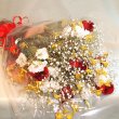 群馬県桐生市紅白生花店の花　プレゼント花束